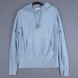 Todd Snyder + Champion‎ French Terry Hoodie Mens XS Blue Pullover Sweatshirt